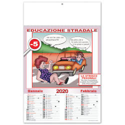 ILL. "EDUCAZIONE STRADALE" 6 FG. F.TO 32x50